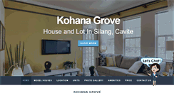 Desktop Screenshot of kohanagrovesilanghomes.com